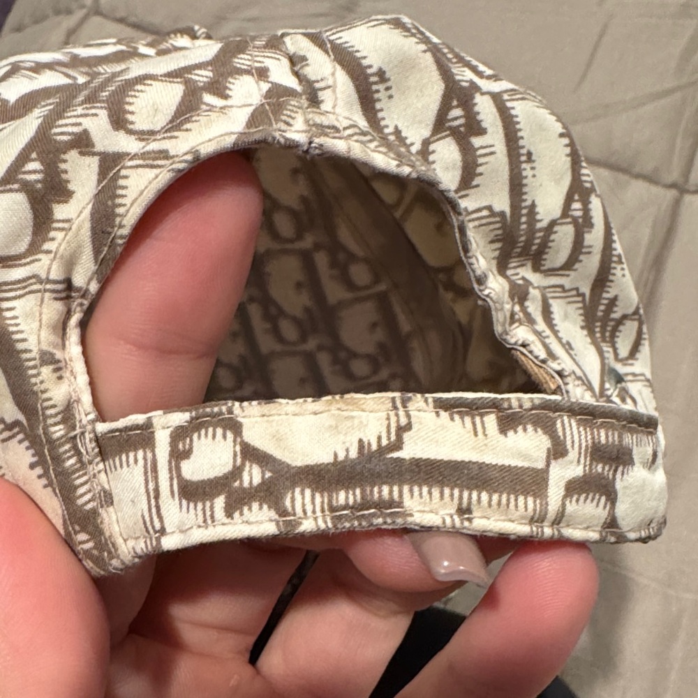 Dior Beige Monogram Baseball Cap - image 4